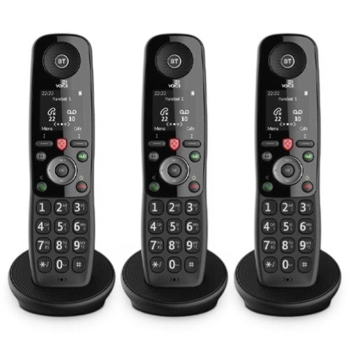 BT Digital Voice Essential Trio Phone Only Works With BT And EE Digital Voice Service (Renewed)