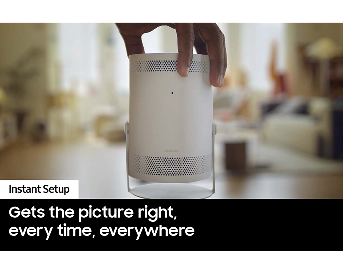 Samsung The Freestyle 2nd Gen TV Projector Portable 1920x1080 SP-LFF3CLAXXXU (Renewed)