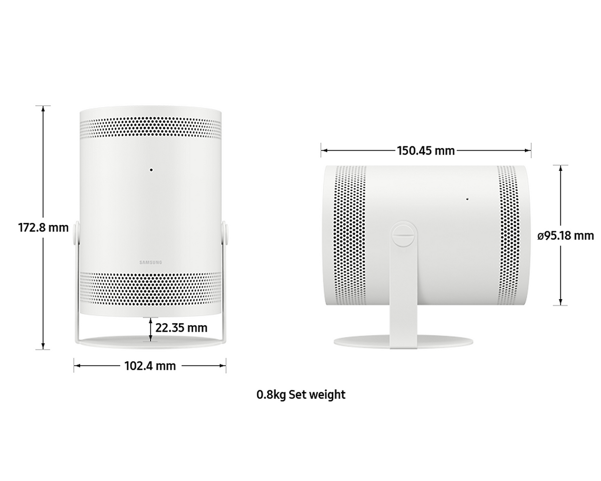 Samsung The Freestyle 2nd Gen TV Projector Portable 1920x1080 SP-LFF3CLAXXXU (Renewed)