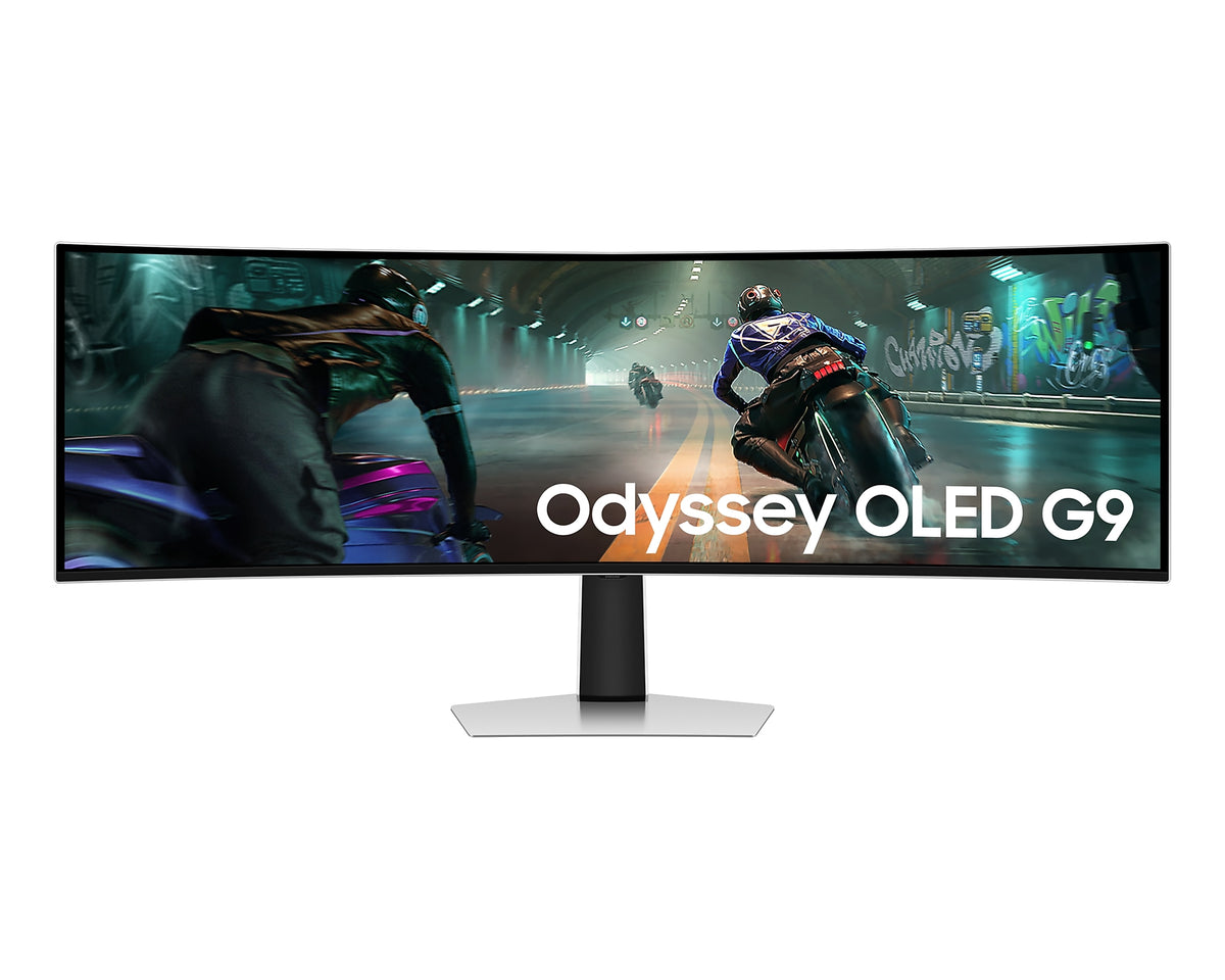 Samsung Gaming Curved Monitor 49'' Odyssey OLED 5120x1440 G91SD DQHD 144Hz (Renewed)