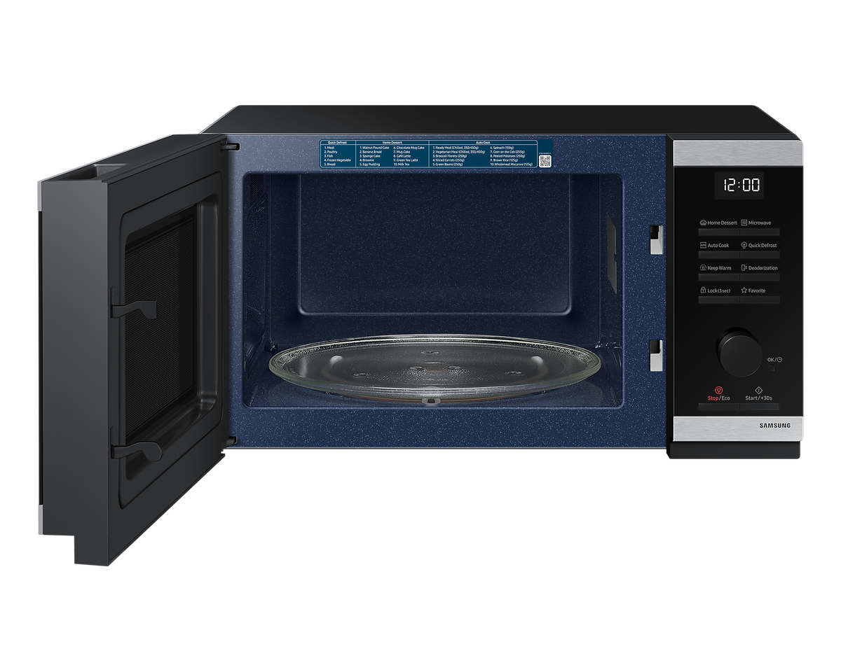 Samsung Solo Microwave Oven 23L 800W With Quick Defrost MS23DG4504ATE3 (Renewed)