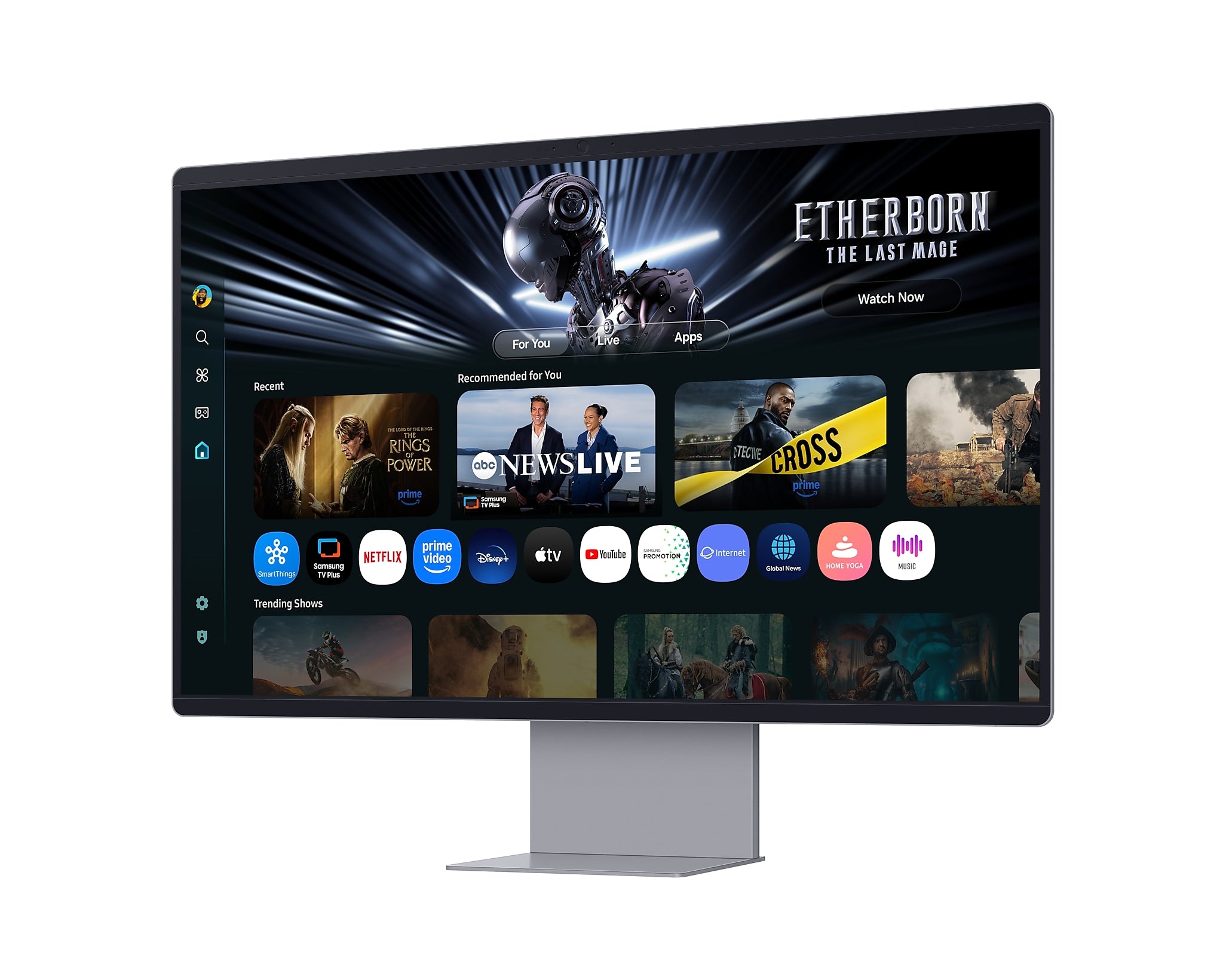 Samsung 32'' Smart Monitor M90SF 3840x2160 FreeSync Premium Pro LS32FM902SUXXU (Renewed)