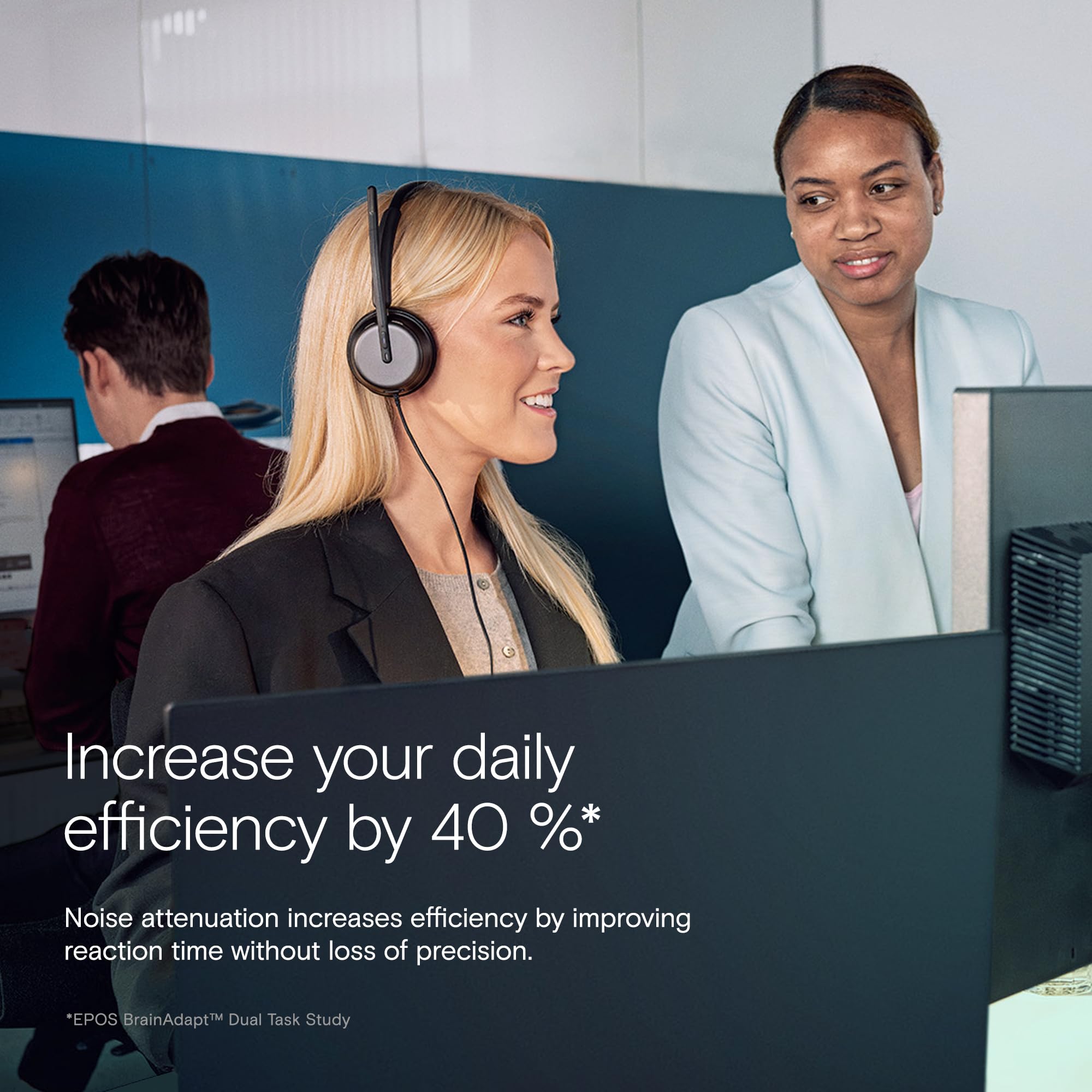 EPOS IMPACT 860T Double-Sided USB Wired Headset Noise-Canceling Wideband Audio (New)