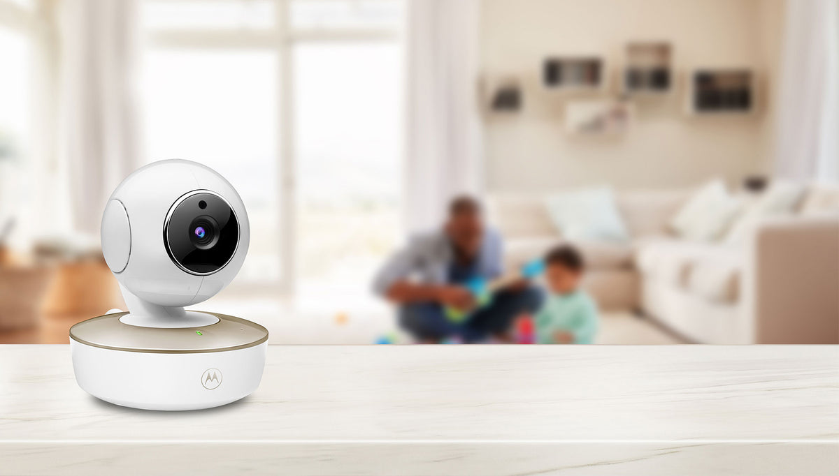 Motorola Video Baby Monitor Nursery VM50G Infrared Night Vision Zoom, Tilt & Pan (Renewed)