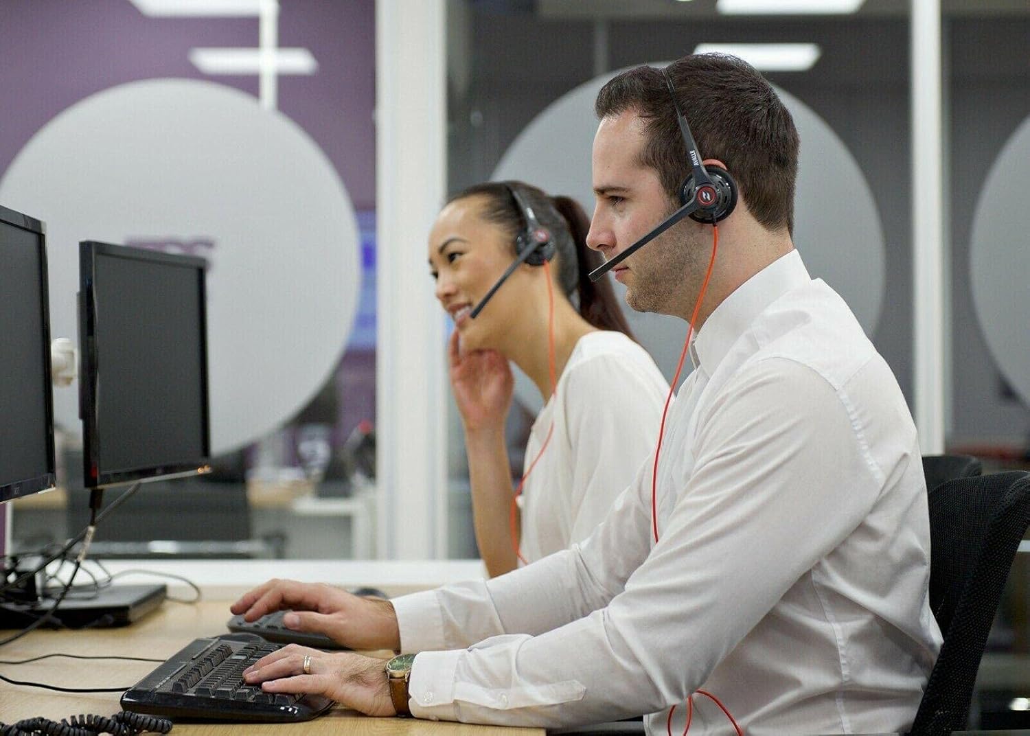 Avalle Defero 1 USB Teams Headset For VoIP Noise Cancelling Lightweight Design (New)