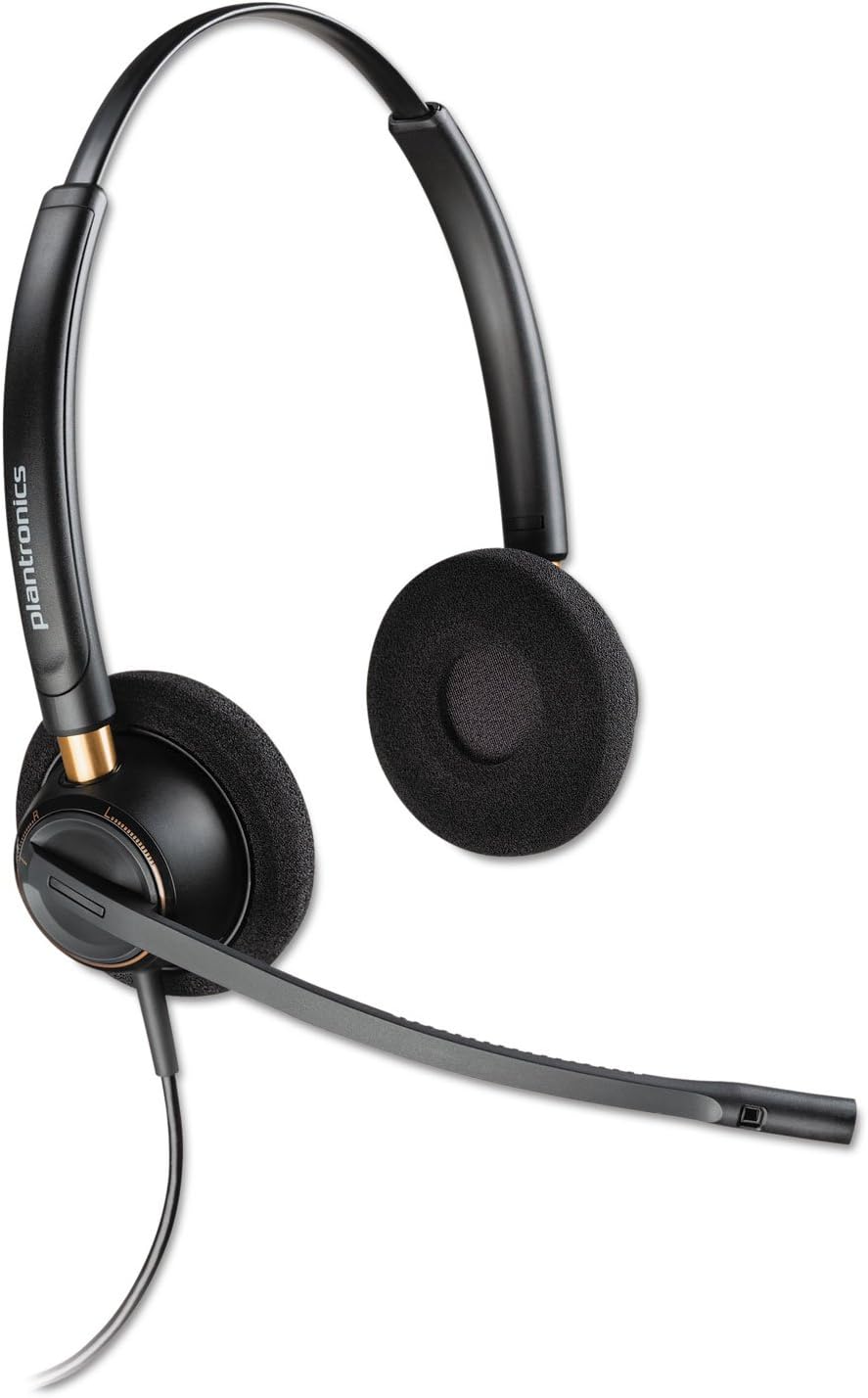 Poly HW520 QD EncorePro Binaural NC Headset Noise?Cancelling (New)