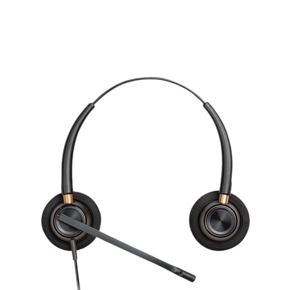 Poly HW520 QD Encore Pro Binaural NC Headset Noise Cancelling (New)