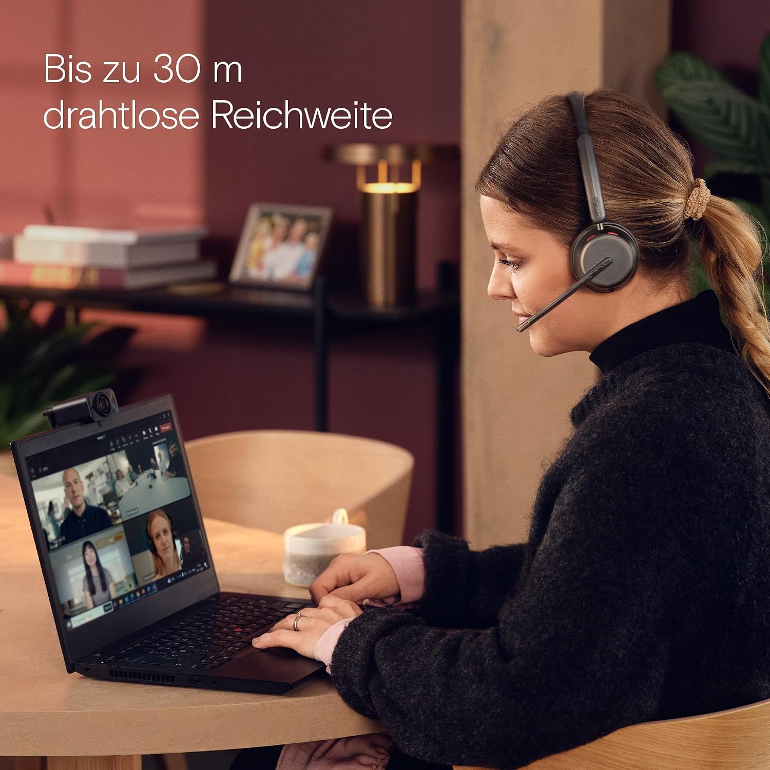 EPOS IMPACT 1060T Binaural Bluetooth Headset Bluetooth MS Teams ANC (New)