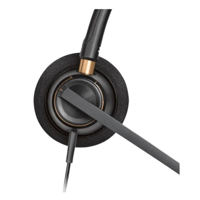 Plantronics HW520 Encorepro Binaural Headset Noise Cancelling Lead Not Included (Renewed)