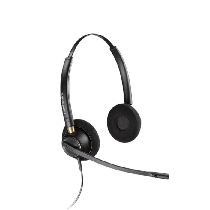 Plantronics HW520 Encorepro Binaural Headset Noise Cancelling Lead Not Included (Renewed)