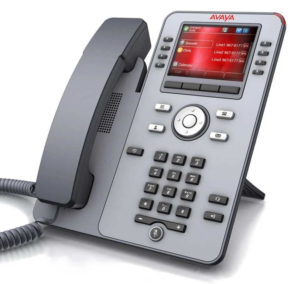 Avaya J179 IP PoE Corded Business Phone Black 3PCC Full Duplex Speakerphone (Renewed)