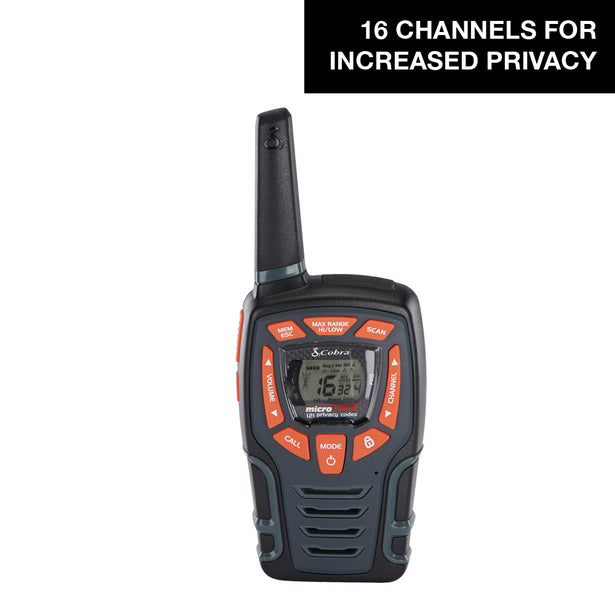 Cobra AM855 2-Way Adventure PMR Rugged Radios 2-Pack (Renewed)