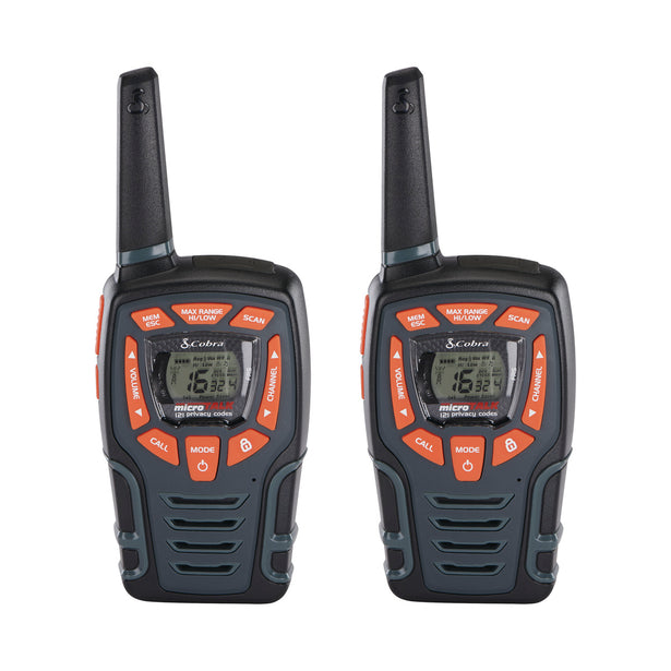 Cobra AM855 2-Way Adventure PMR Rugged Radios 2-Pack (Renewed)