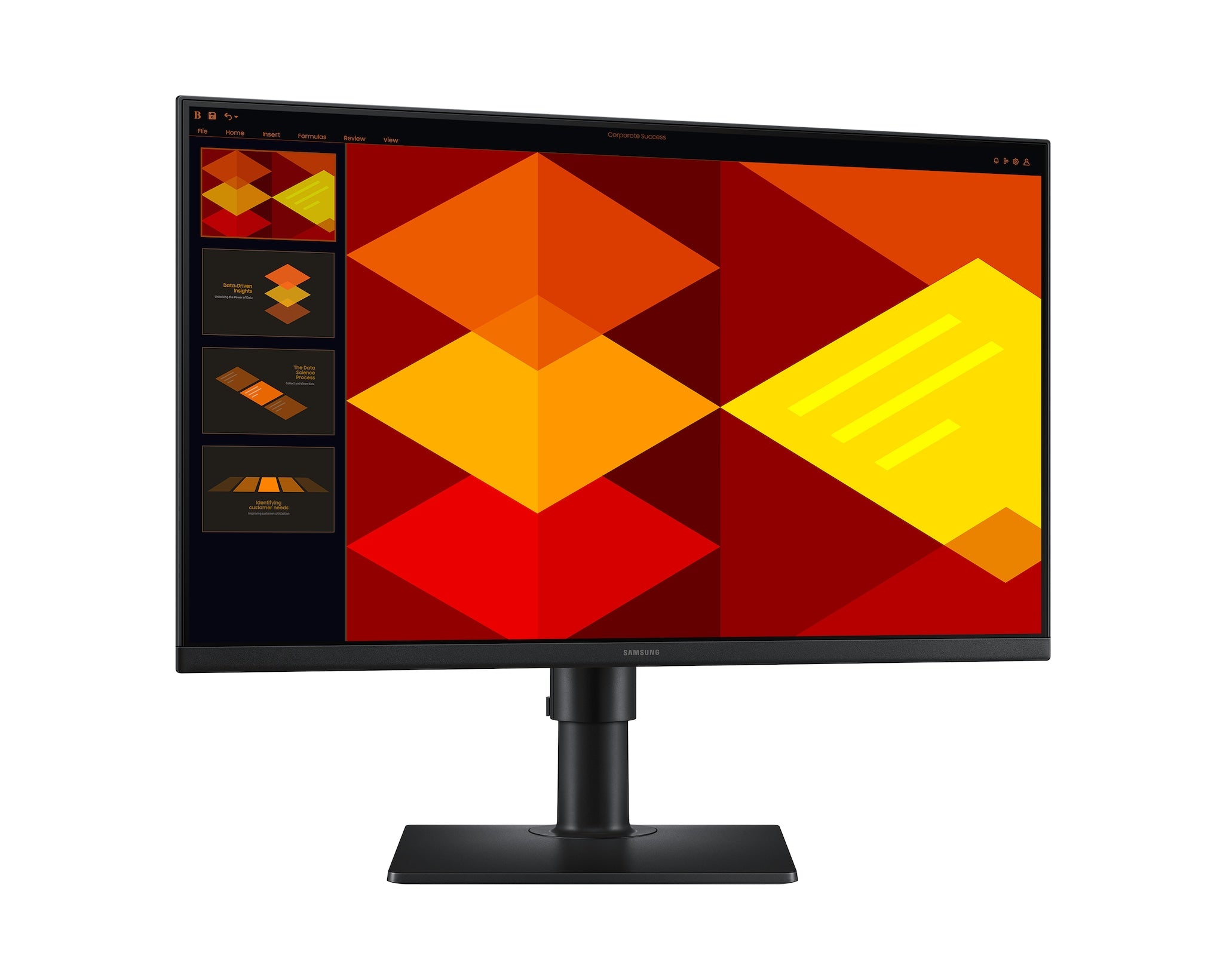 Samsung 22'' Monitor S40GD Full HD 1920x1080 Height Adjust LS22D400GAUXXU (Renewed)