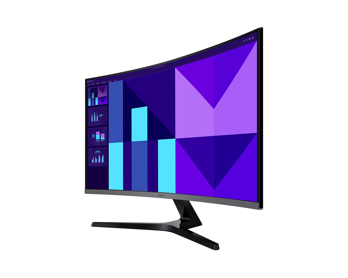 Samsung 32'' Curved Monitor With Speakers FHD 1920x1080 1800R LS32D396GAUXXU (New)