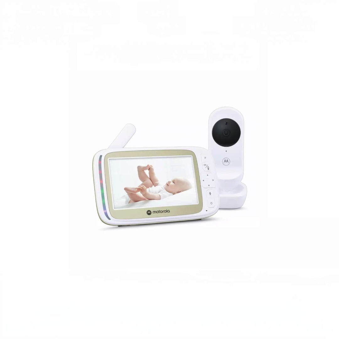 Motorola VM45 5.0'' Wi-Fi Video Baby Monitor With Flexible Crib Mount (Renewed)