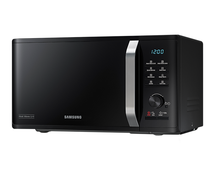 Samsung Microwave Oven Heat Grill 23L MG23K3575AK/EU (Has Damage To Chassis) (Renewed)