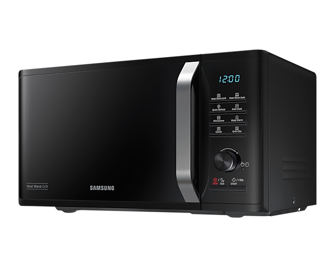 Samsung Microwave Oven Heat Grill 23L MG23K3575AK/EU (Has Damage To Chassis) (Renewed)