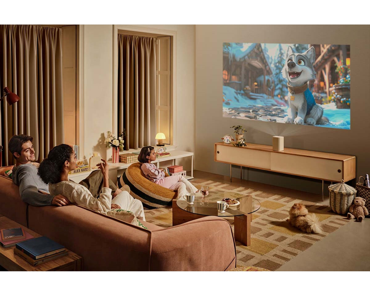 Samsung The Premiere 5 Triple Laser Full HD Touch Projector SP-LPF5DSAXXXU (Renewed)