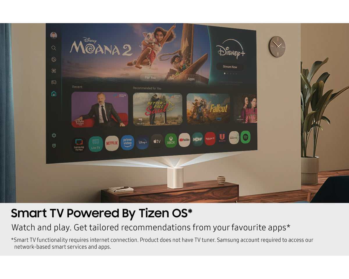 Samsung The Premiere 5 Triple Laser Full HD Touch Projector SP-LPF5DSAXXXU (Renewed)