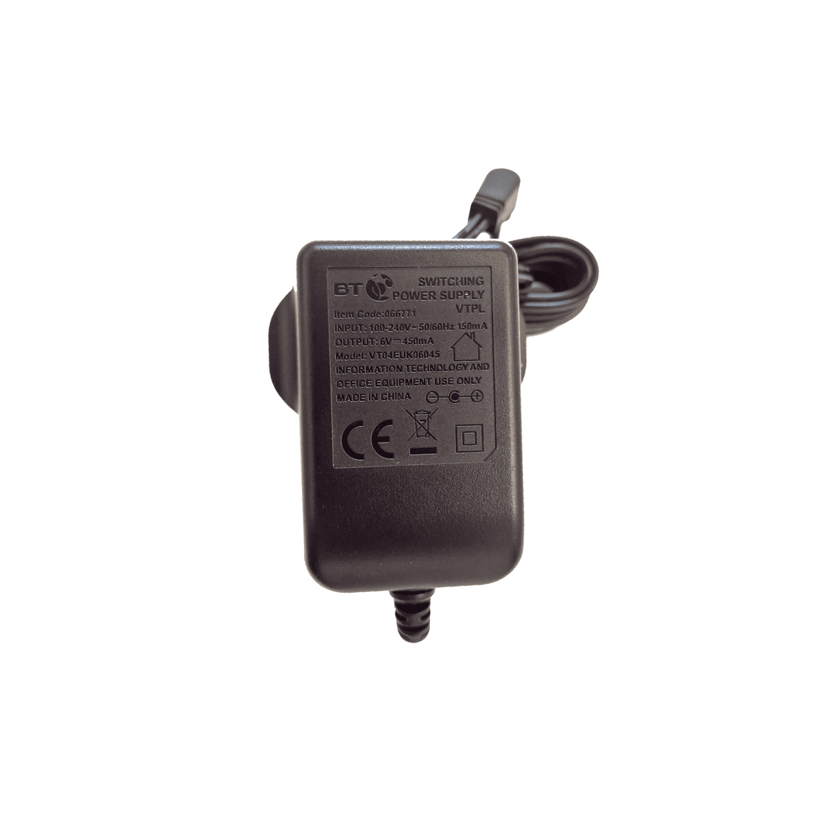 BT Everyday Phone Genuine BT Power Supply For Main Unit Or Additional Handset