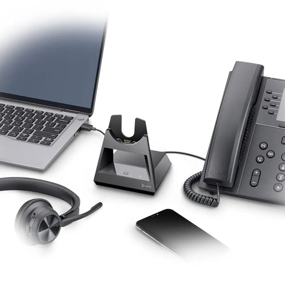 Poly Voyager 4310-M USB-A Mono Headset - Including Stand (New)