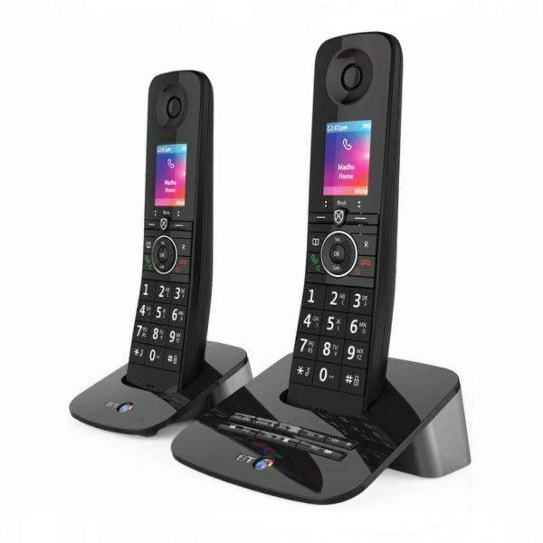 BT Digital Cordless Phone Premium Twin Nuisance Call Blocker Answering Machine (New)