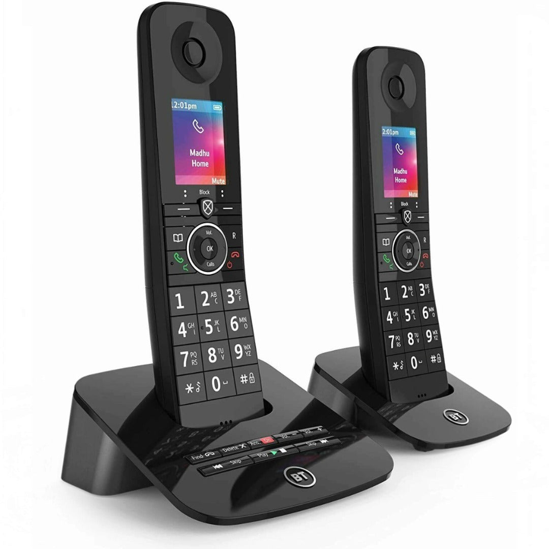 BT Digital Cordless Phone Premium Twin Nuisance Call Blocker Answering Machine (New)