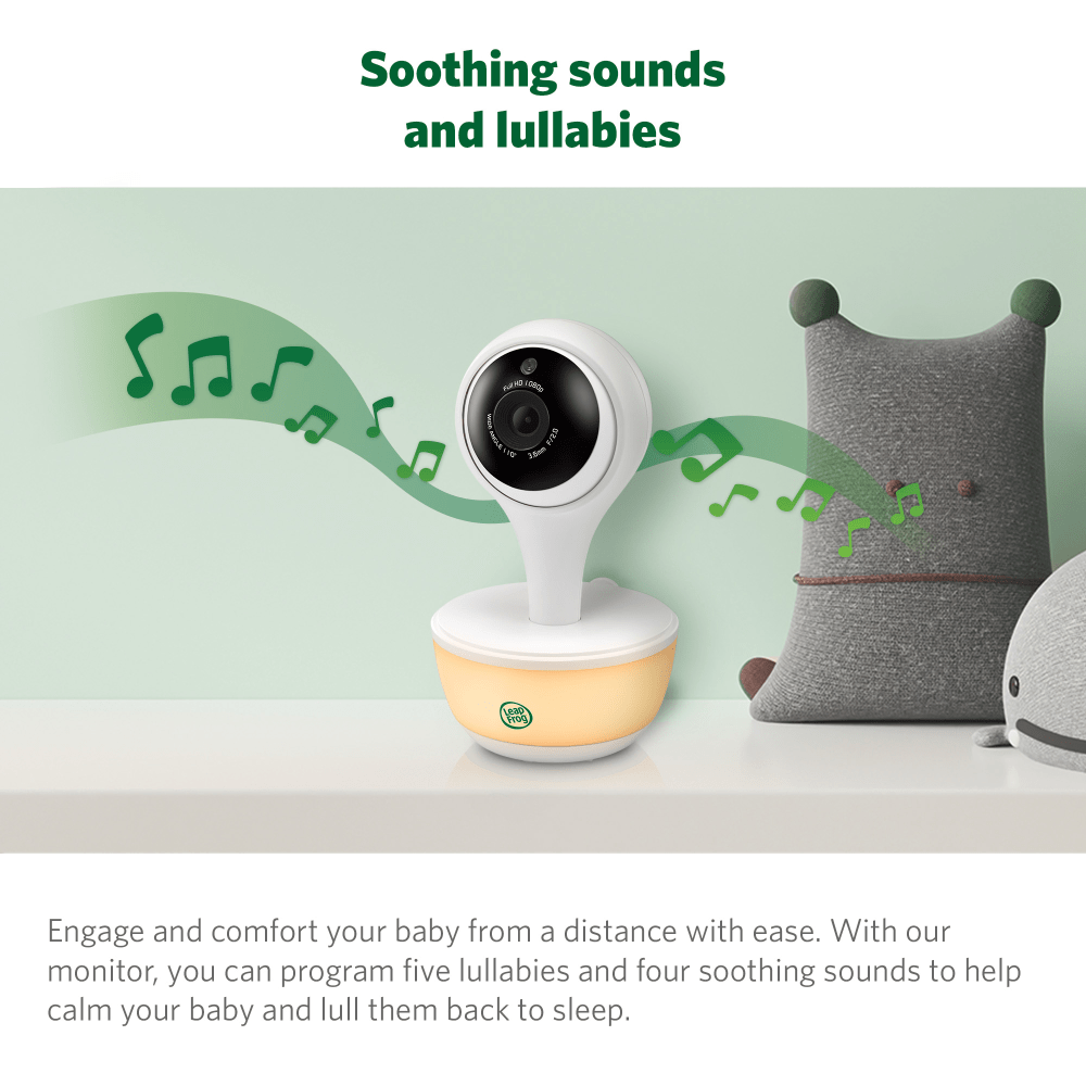 LeapFrog LF815HD Smart Video Baby Monitor 5'' HD Display Colour Night Vision (Refurbished B-Grade)