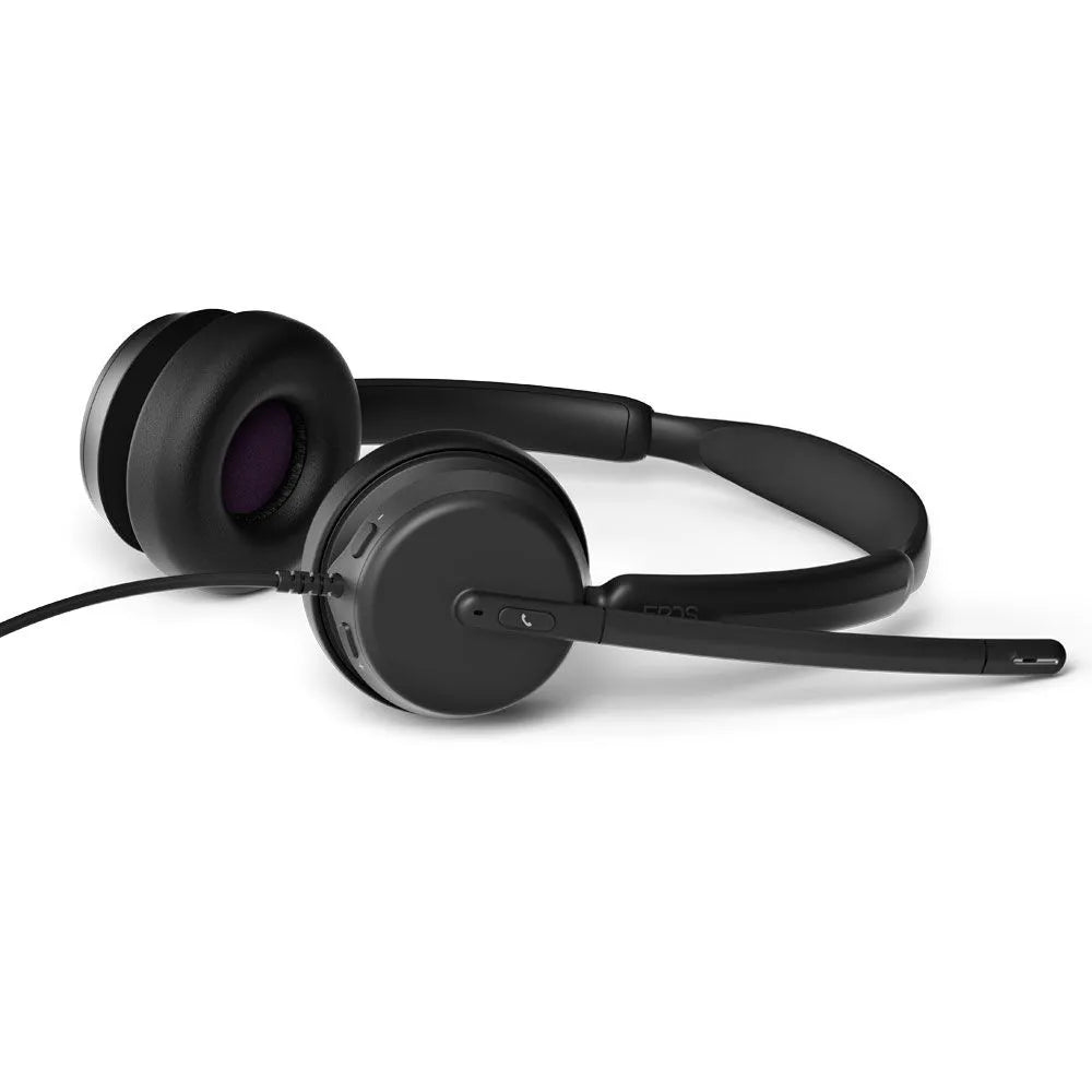 EPOS IMPACT 460T Binaural On-Ear Headset USB-C/A Wired Headset Noise-Canceling (New)