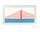 Samsung 65'' Bevelled White Customisable Bezel For The Frame TV (2021) (New)