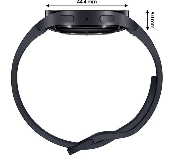 Samsung Galaxy Watch6 LTE Bluetooth NFC Titanium 44mm Graphite SM-R945FZKAEUA (Renewed)