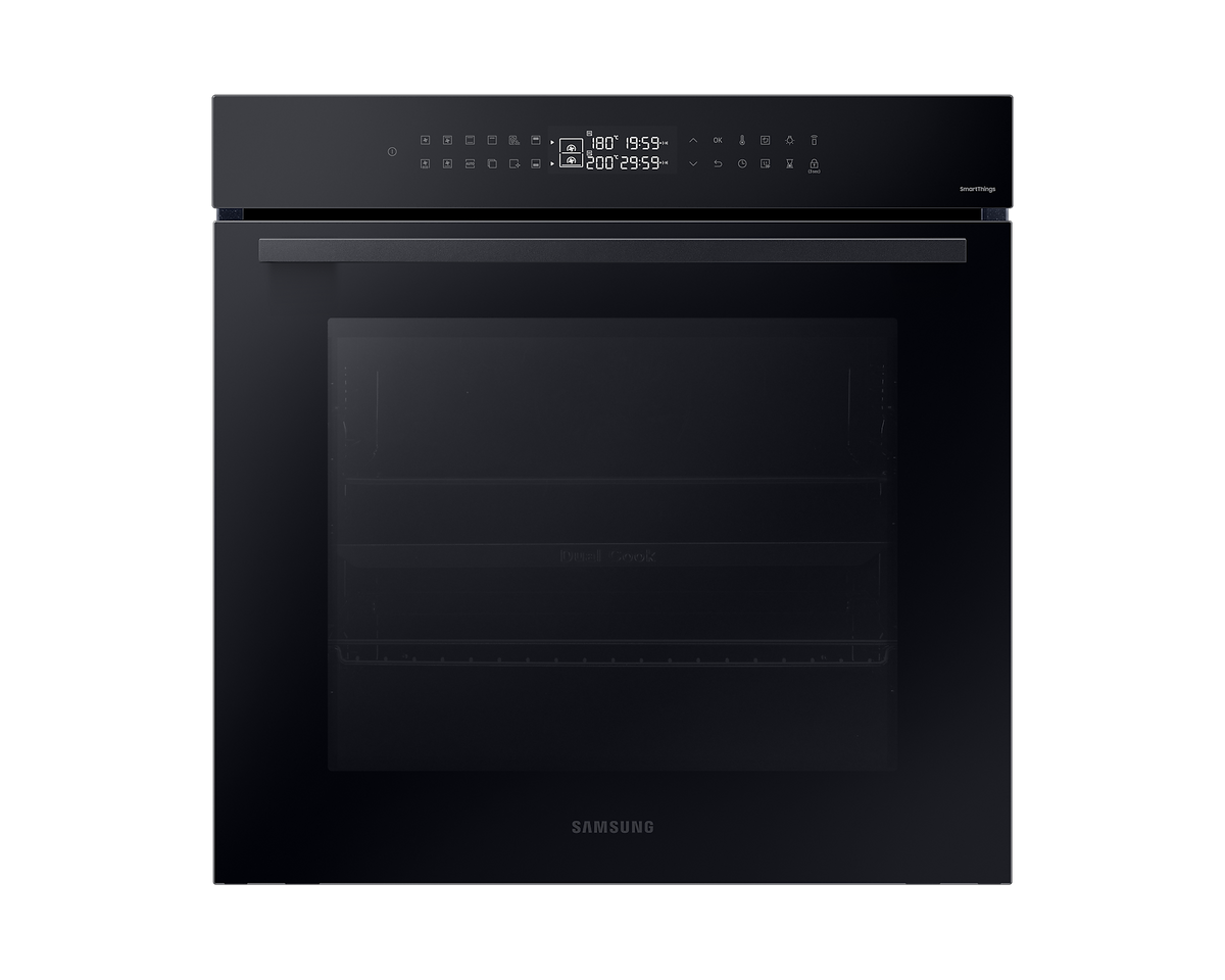 Samsung Series 4 Smart Steam Oven With Dual Cook 76L Black Glass NV7B42503AK/U4 (New)