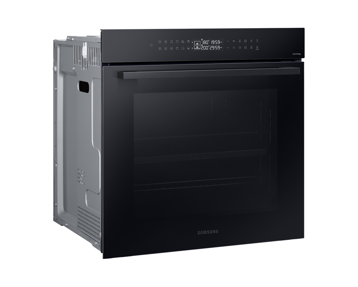 Samsung Series 4 Smart Steam Oven With Dual Cook 76L Black Glass NV7B42503AK/U4 (New)