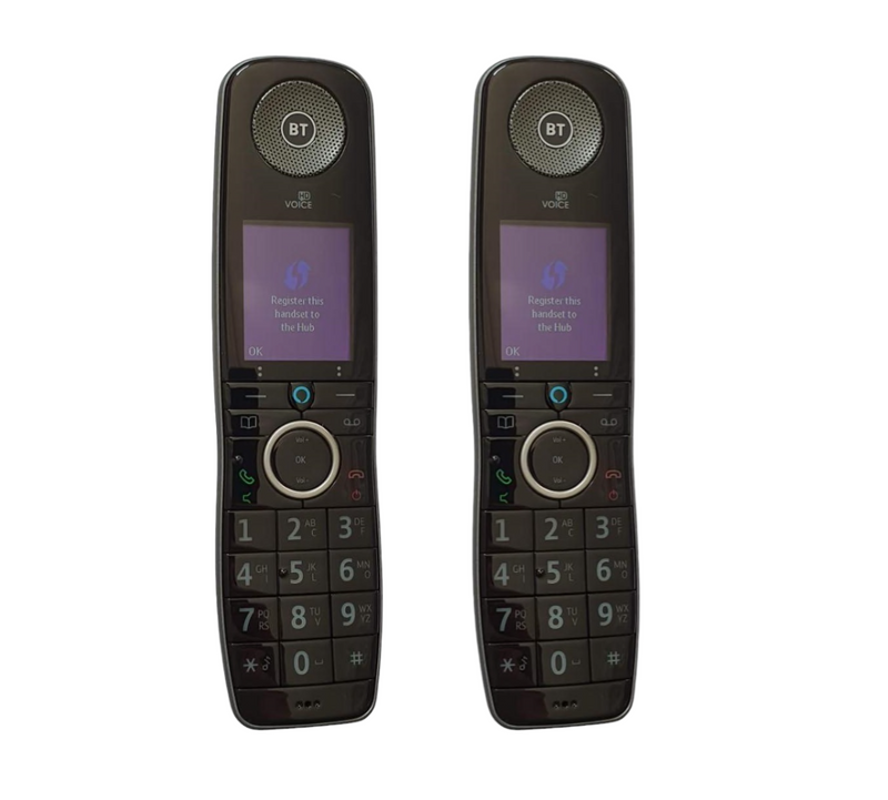 BT Digital Voice Advanced Twin Cordless Home Phone With Alexa Built-In (Renewed)