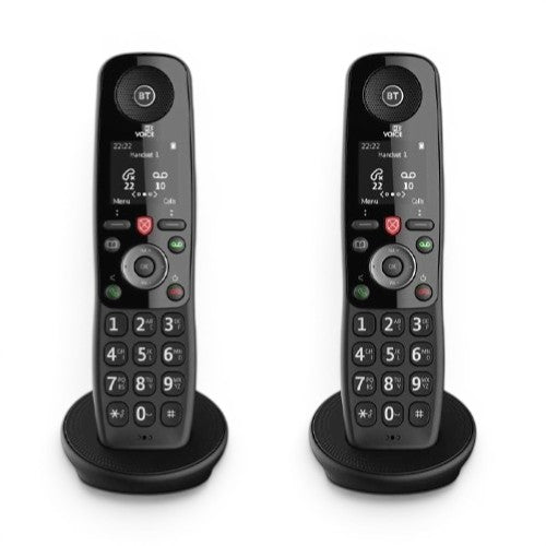 BT Digital Voice Essential Twin Phone Only Works With BT And EE Digital Voice Service (Renewed)