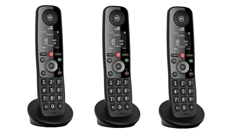 BT Digital Voice Essential Trio Phone Only Works With BT And EE Digital Voice Service (Renewed)