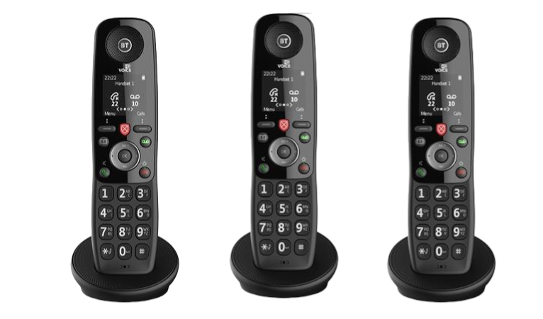 BT Digital Voice Essential Trio Phone Only Works With BT And EE Digital Voice Service (Renewed)