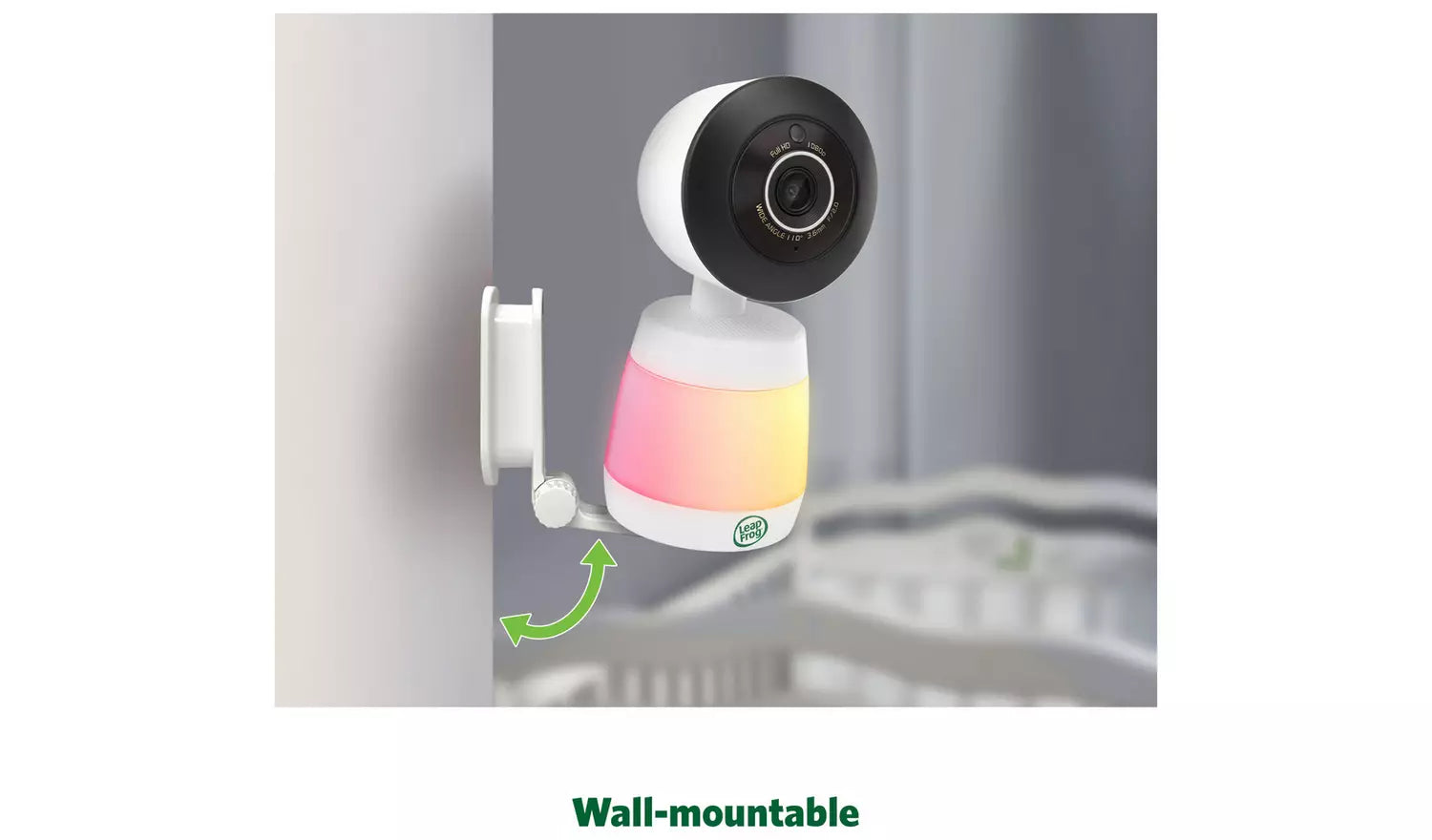 LeapFrog LF2936FHD 5.5'' Remote Access Touch 1080p Smart Video Baby Monitor (Renewed)