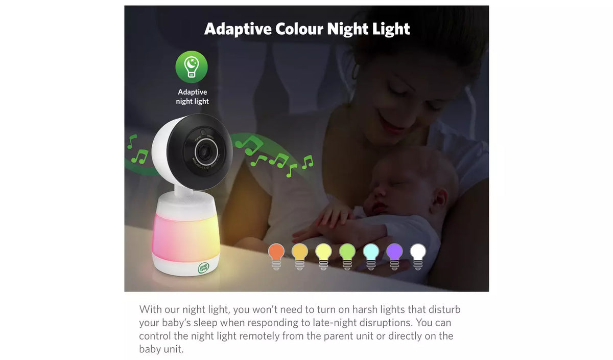 LeapFrog LF2936FHD 5.5'' Remote Access Touch 1080p Smart Video Baby Monitor (Refurbished B-Grade)