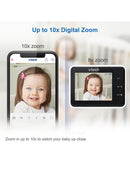 VTech RM2751 2.8'' Smart Video Baby Monitor Night Vision 1080p White (Refurbished B-Grade)