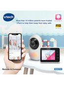 VTech RM2751 2.8'' Smart Video Baby Monitor Night Vision 1080p White (Refurbished B-Grade)