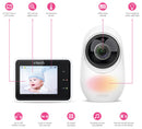 VTech RM2751 2.8'' Smart Video Baby Monitor Night Vision 1080p White (Refurbished B-Grade)