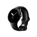 Google Pixel Watch LTE 41mm Matte Black Stainless Steel Black Generic Band (Renewed)