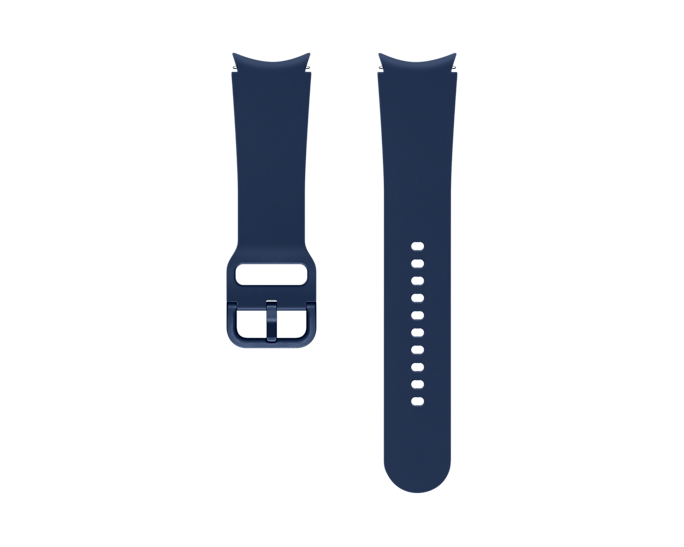 Samsung SM-R865FZKAEUA Galaxy Watch4 LTE Black Aluminum 40mm Sport Band Navy M/L (Renewed)