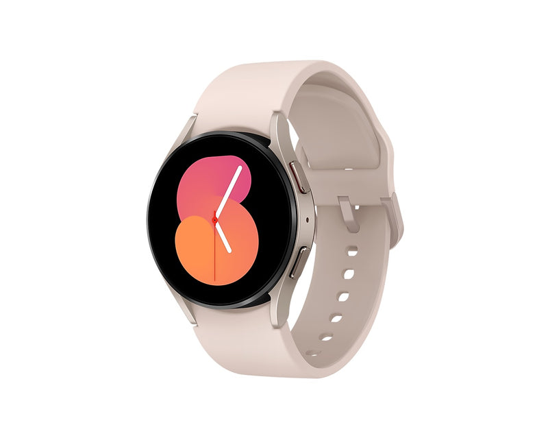 Samsung Galaxy Watch5 LTE 40mm Pink Gold SM-R905FZDAEUA Navy Sport Band M/L (Renewed)