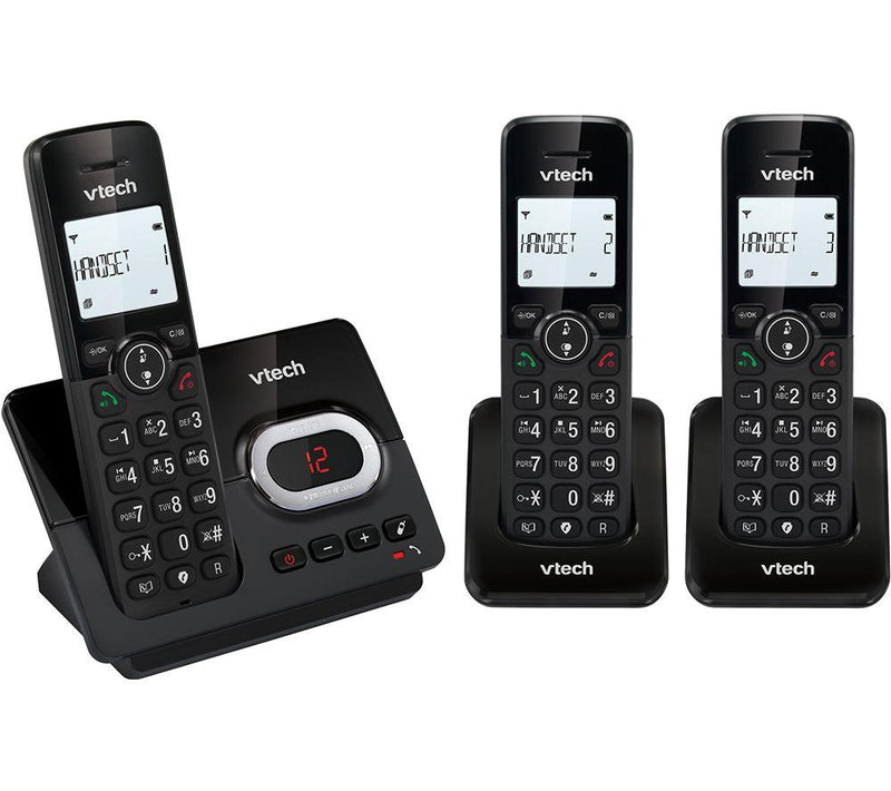 VTech Phone CS2052 Trio Digital Cordless Home Telephone Caller ID DECT (Renewed)