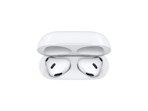 Apple AirPods Headphones (3rd Gen) With Lightning Charging Case White MPNY3ZM/A (Refurbished B-Grade)