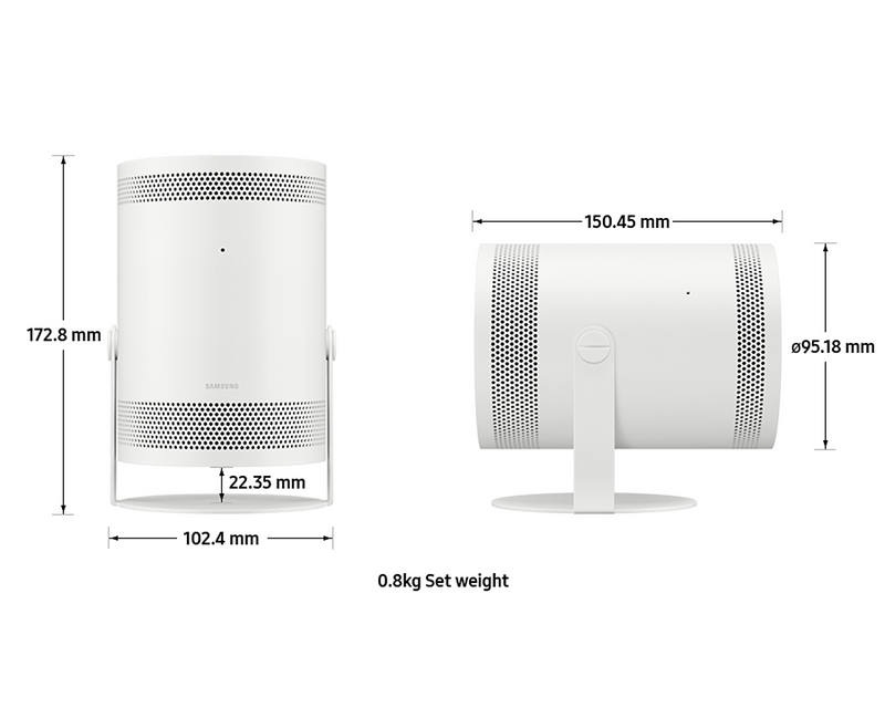 Samsung The Freestyle 2nd Gen TV Projector Portable 1920x1080 SP-LFF3CLAXXXU (Refurbished B-Grade)