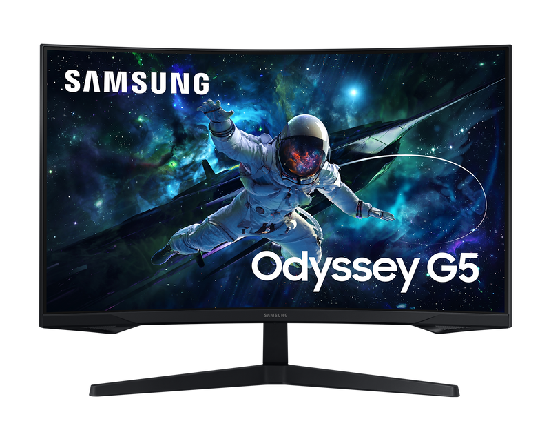Samsung 27'' Curved Gaming Monitor Odyssey G55C 2560x1440 165Hz LS27CG552EUXXU (New / Open Box)